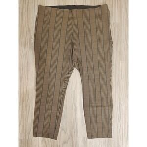 A‎ New Day Side Zip Chinos Women's  Size 18 Brown and Black